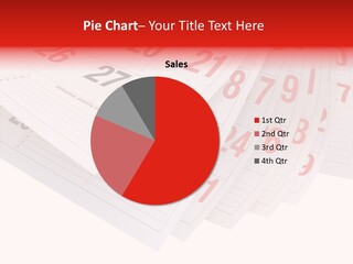 Organise Numerals Plan PowerPoint Template