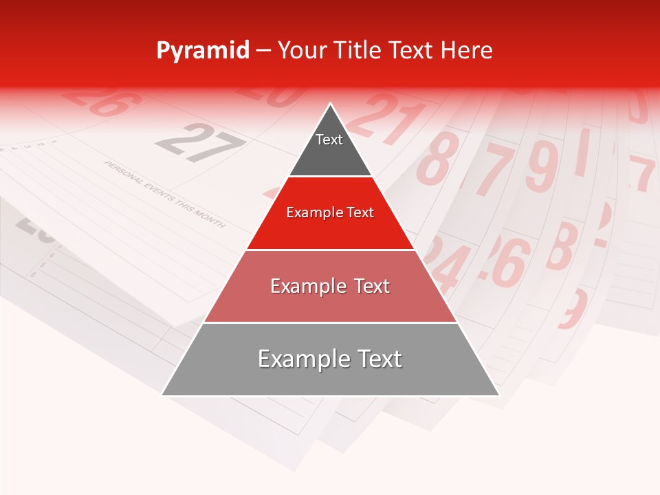 Organise Numerals Plan PowerPoint Template