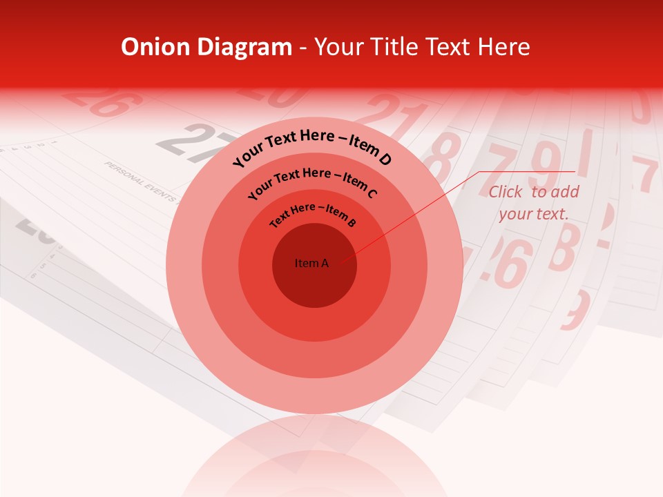 Organise Numerals Plan PowerPoint Template