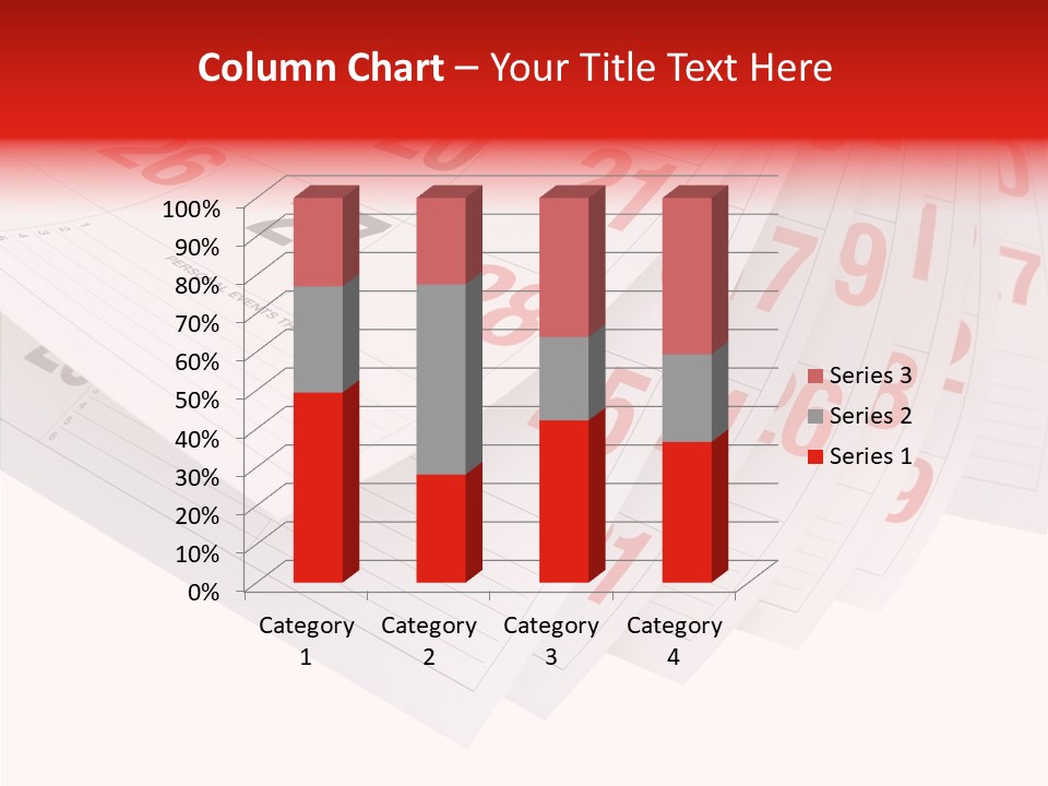 Organise Numerals Plan PowerPoint Template