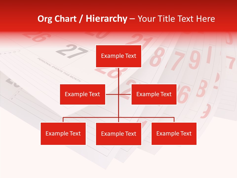 Organise Numerals Plan PowerPoint Template
