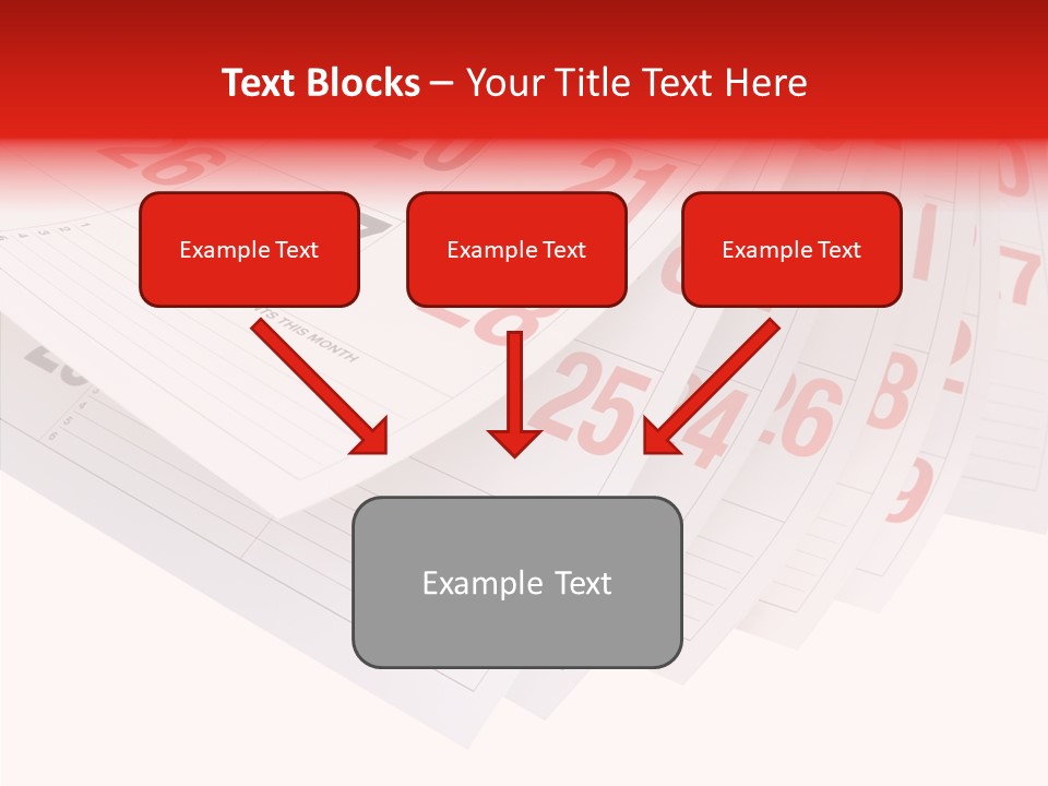 Organise Numerals Plan PowerPoint Template