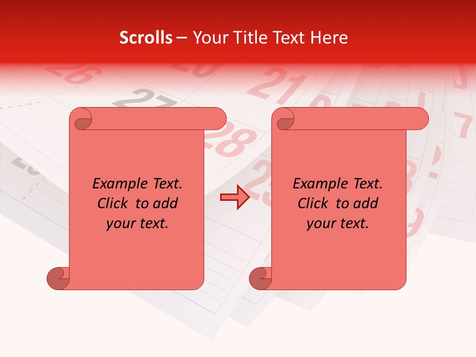 Organise Numerals Plan PowerPoint Template