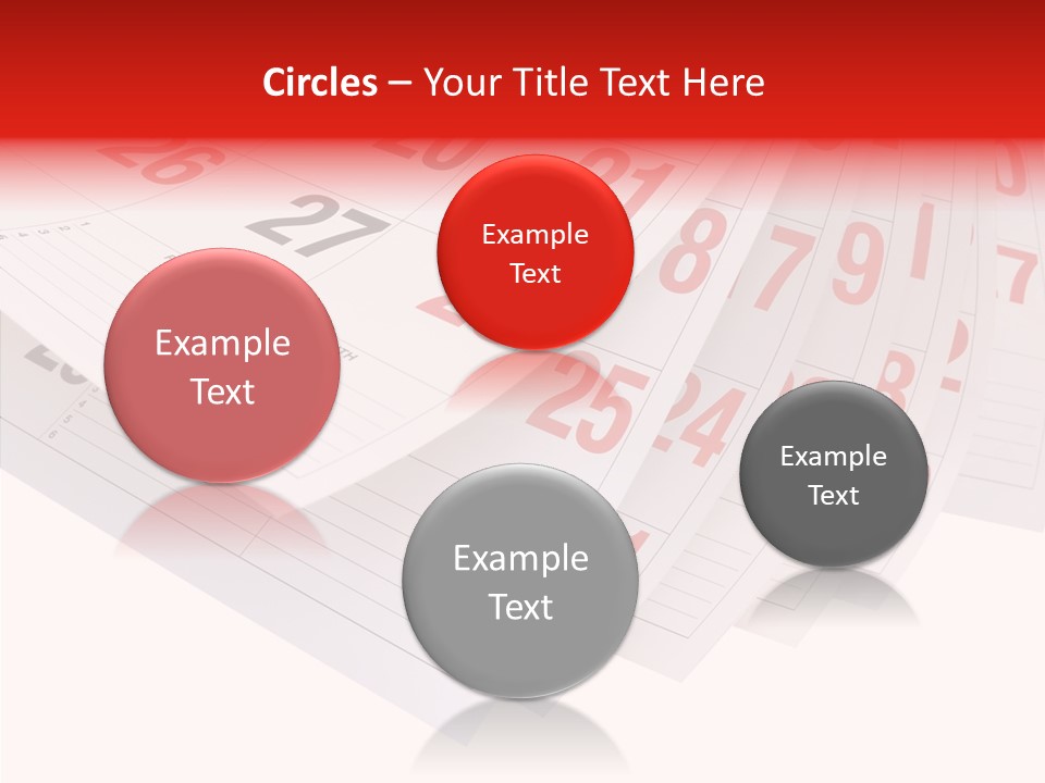 Organise Numerals Plan PowerPoint Template