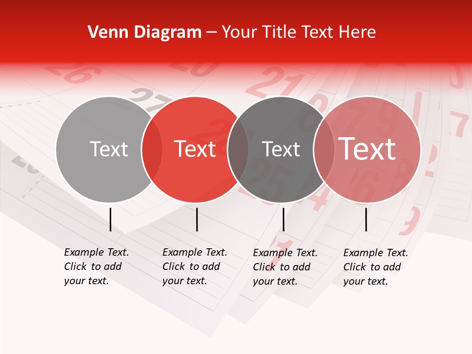 Organise Numerals Plan PowerPoint Template