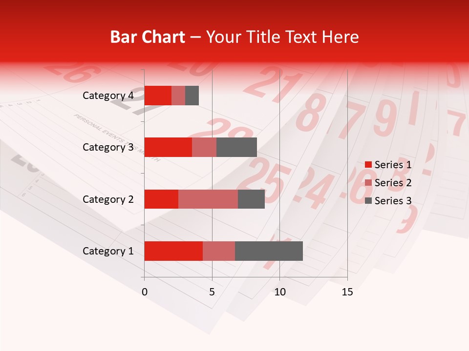 Organise Numerals Plan PowerPoint Template