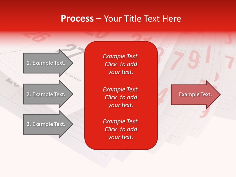 Organise Numerals Plan PowerPoint Template
