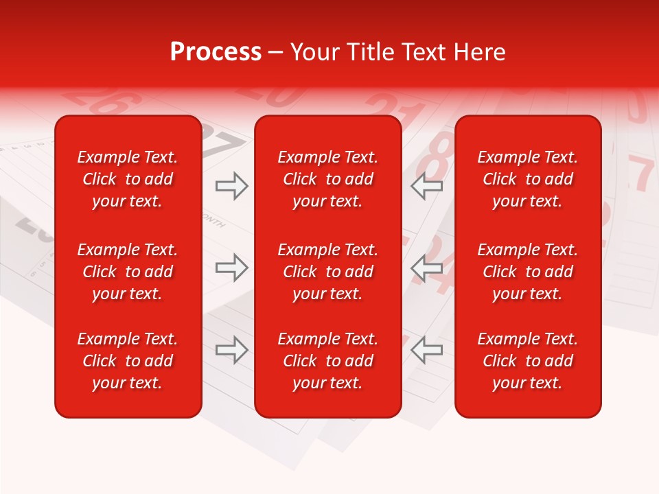 Organise Numerals Plan PowerPoint Template