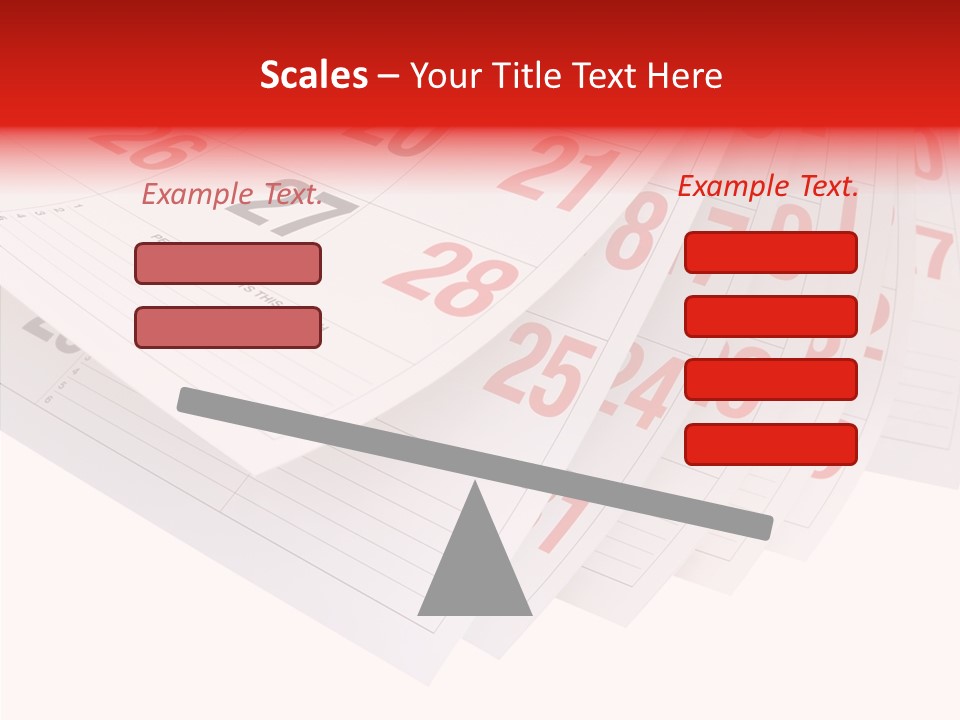 Organise Numerals Plan PowerPoint Template