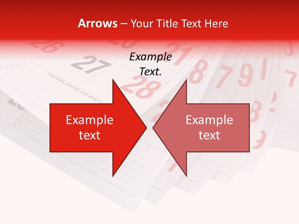 Organise Numerals Plan PowerPoint Template