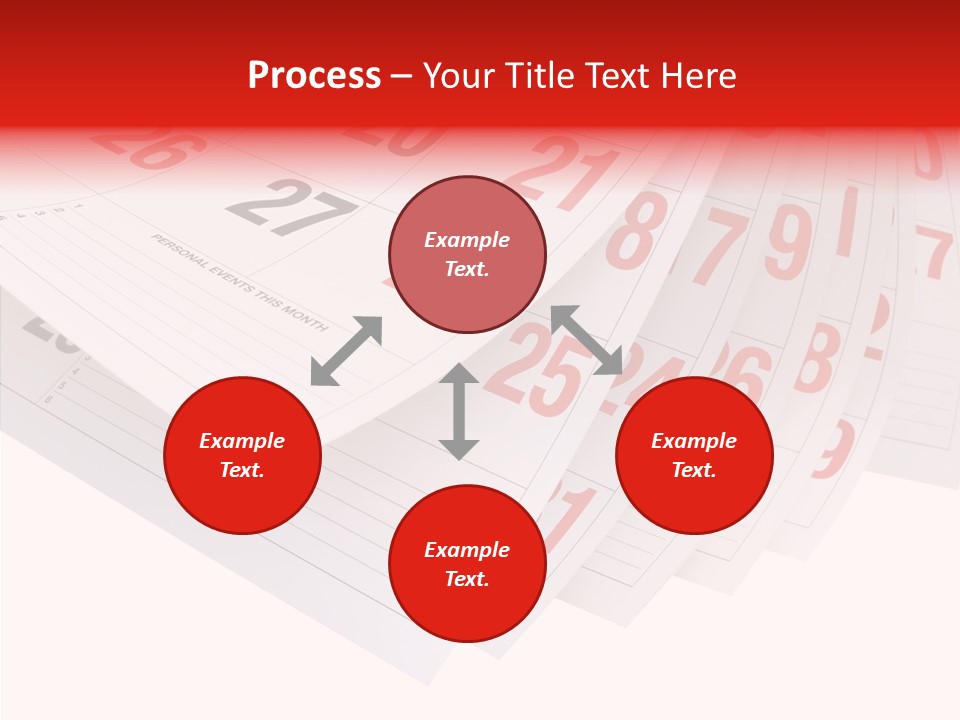 Organise Numerals Plan PowerPoint Template