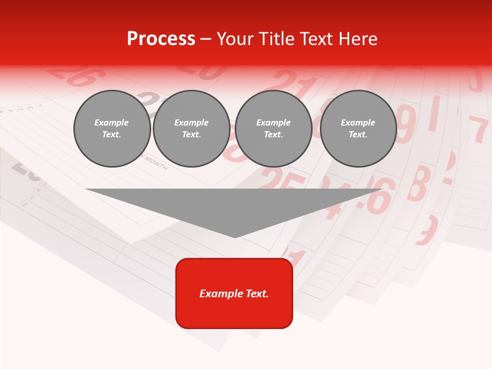Organise Numerals Plan PowerPoint Template