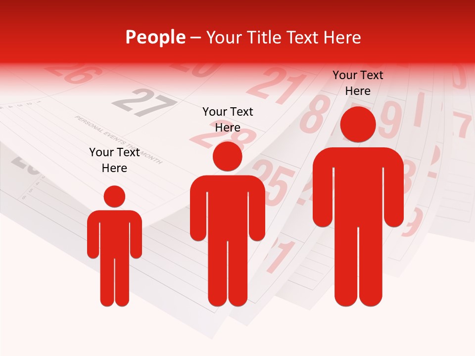 Organise Numerals Plan PowerPoint Template