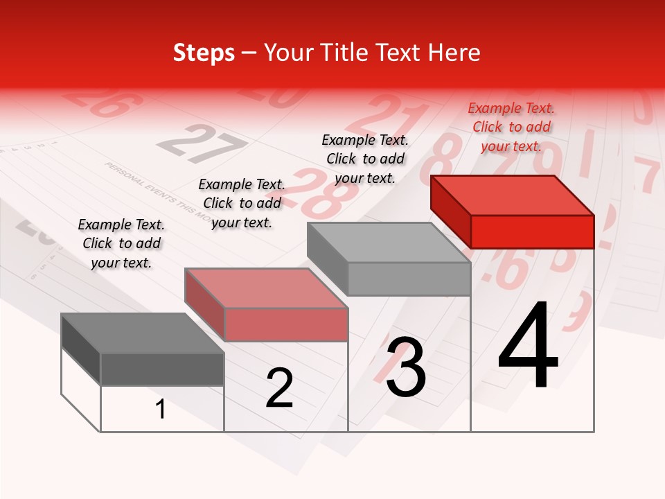 Organise Numerals Plan PowerPoint Template