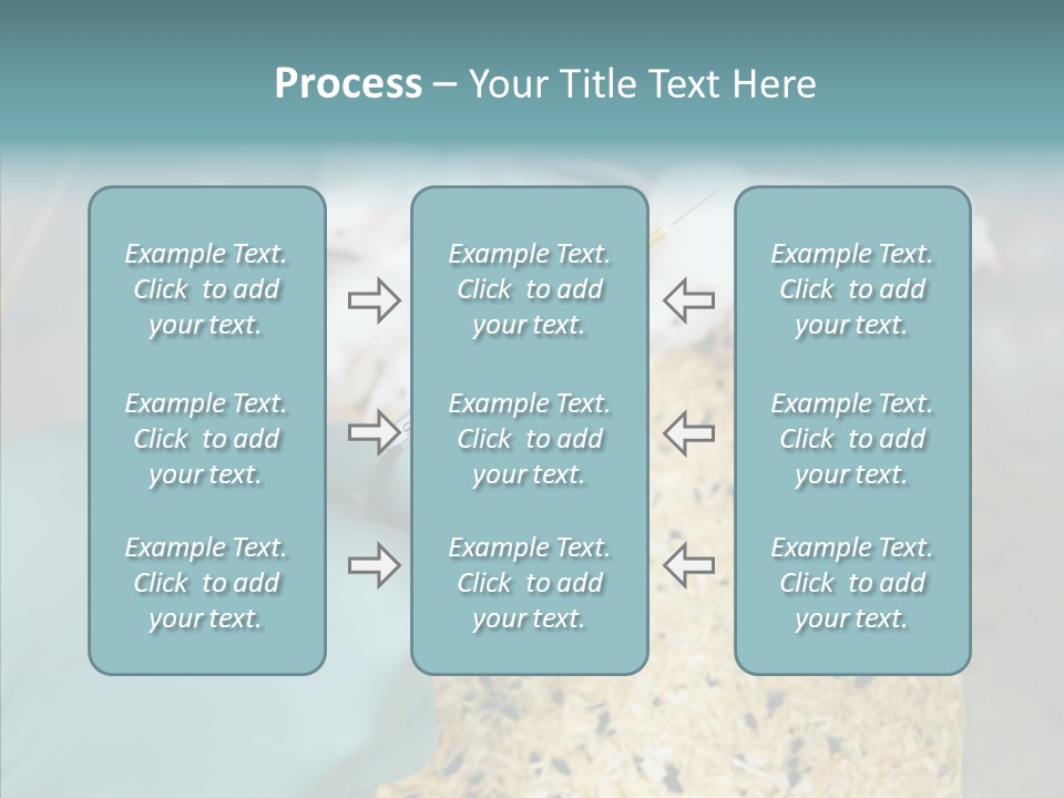 A Person In A Blue Glove Is Holding A Syil PowerPoint Template
