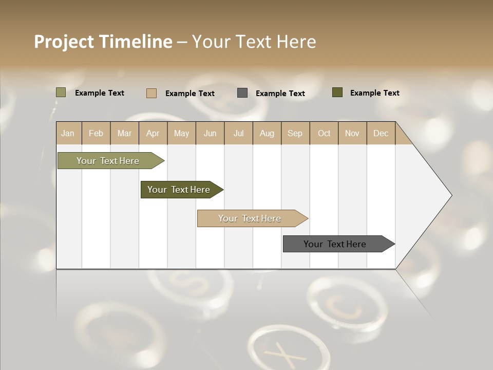 Typing Obsolete Ancient PowerPoint Template