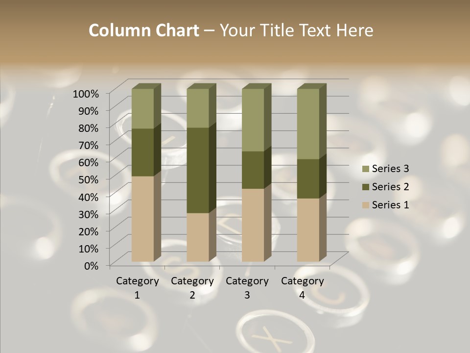 Typing Obsolete Ancient PowerPoint Template