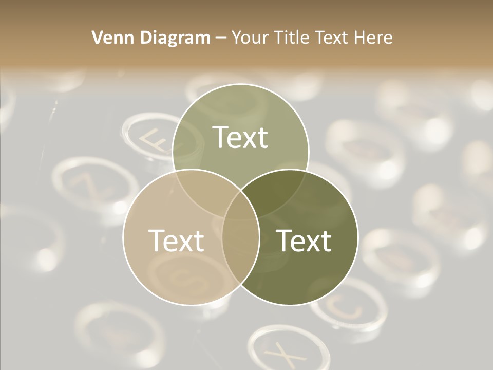 Typing Obsolete Ancient PowerPoint Template