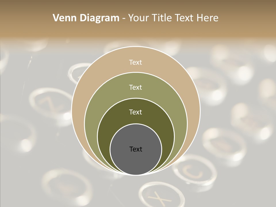 Typing Obsolete Ancient PowerPoint Template