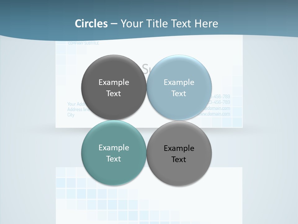 Vivid Blank Web PowerPoint Template