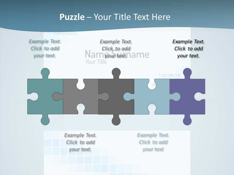 Vivid Blank Web PowerPoint Template