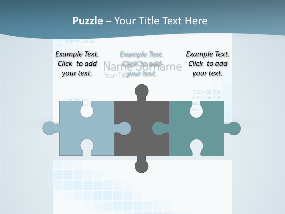 Vivid Blank Web PowerPoint Template