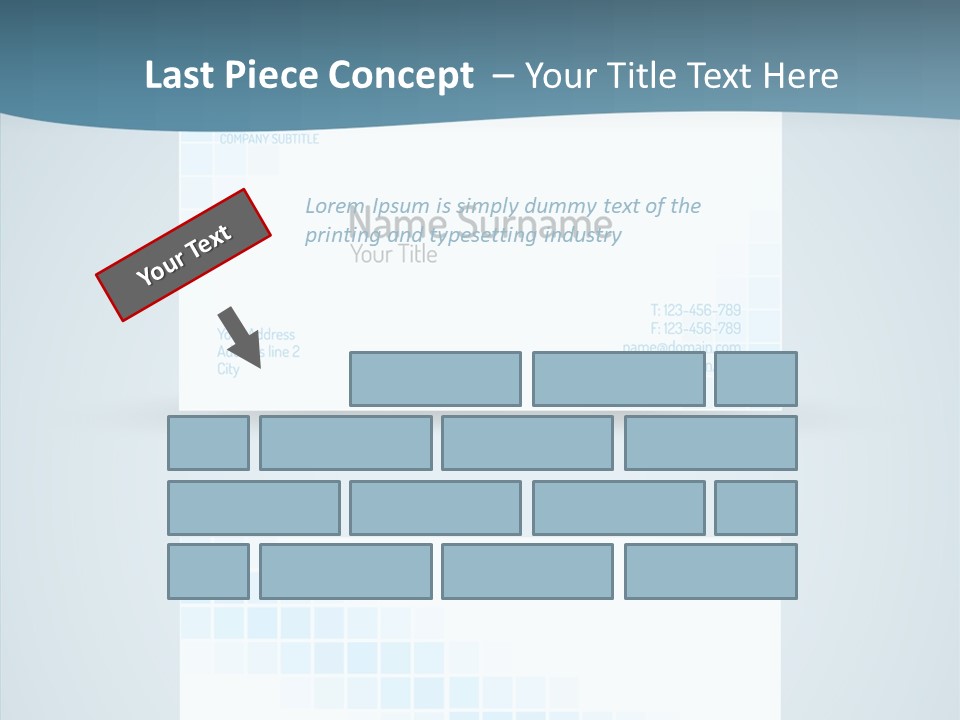 Vivid Blank Web PowerPoint Template