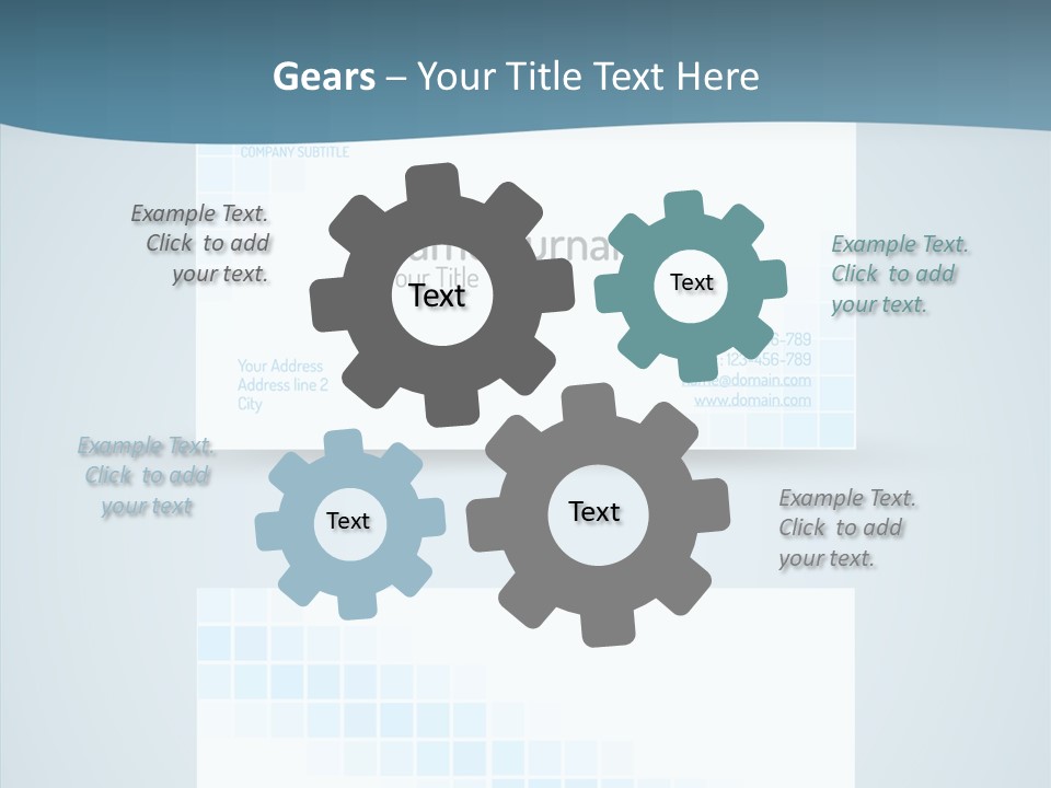 Vivid Blank Web PowerPoint Template