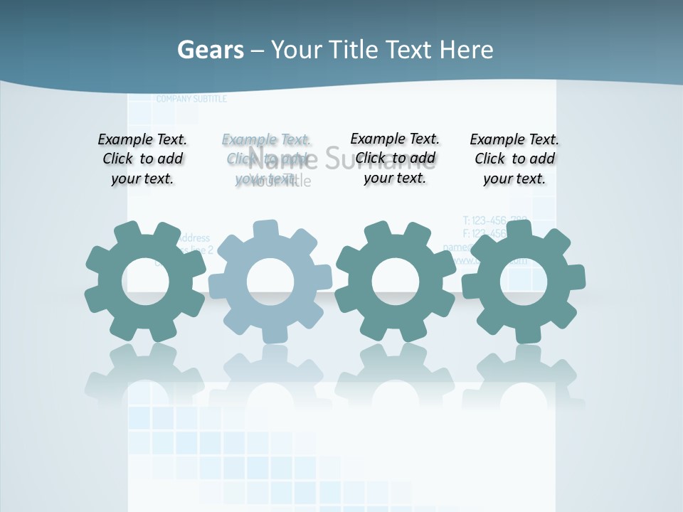 Vivid Blank Web PowerPoint Template