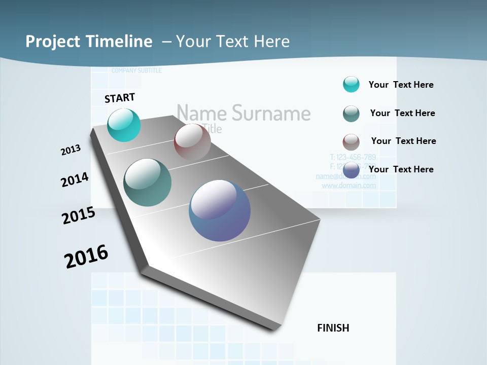 Vivid Blank Web PowerPoint Template