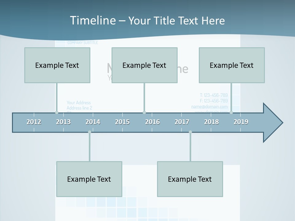 Vivid Blank Web PowerPoint Template