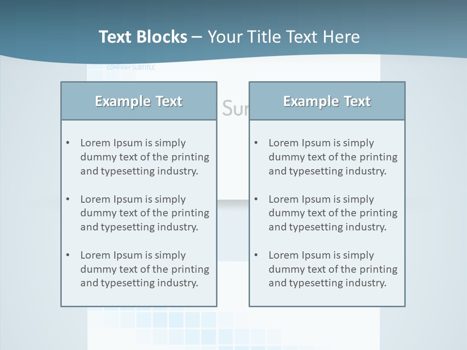 Vivid Blank Web PowerPoint Template