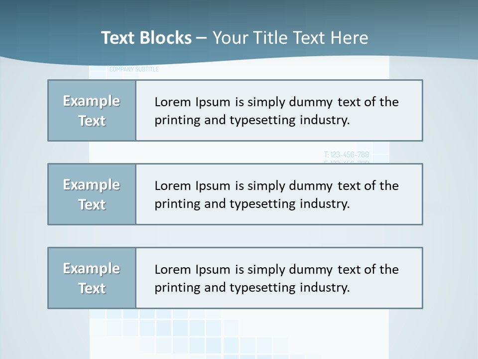 Vivid Blank Web PowerPoint Template