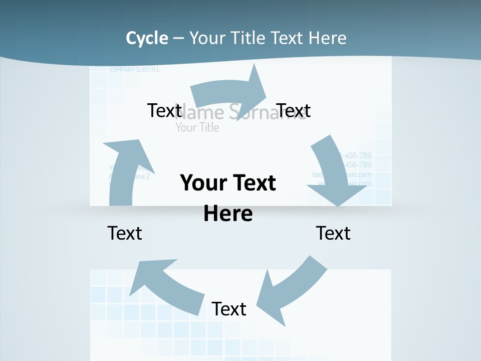 Vivid Blank Web PowerPoint Template