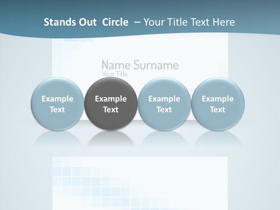 Vivid Blank Web PowerPoint Template
