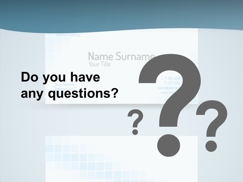 Vivid Blank Web PowerPoint Template