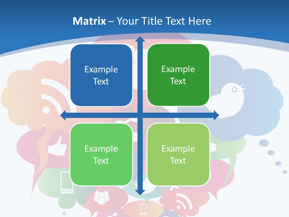 Internet Person Icon PowerPoint Template