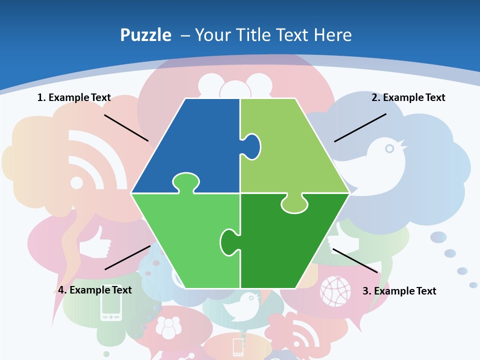Internet Person Icon PowerPoint Template