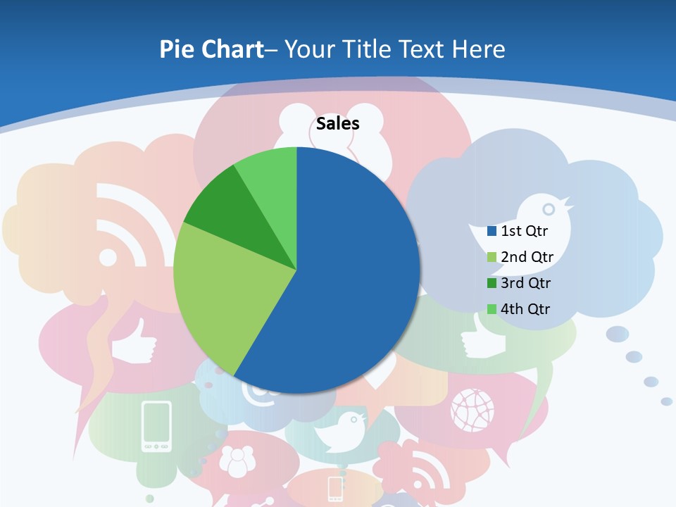 Internet Person Icon PowerPoint Template