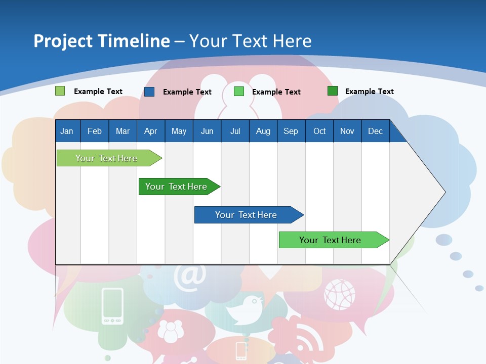 Internet Person Icon PowerPoint Template
