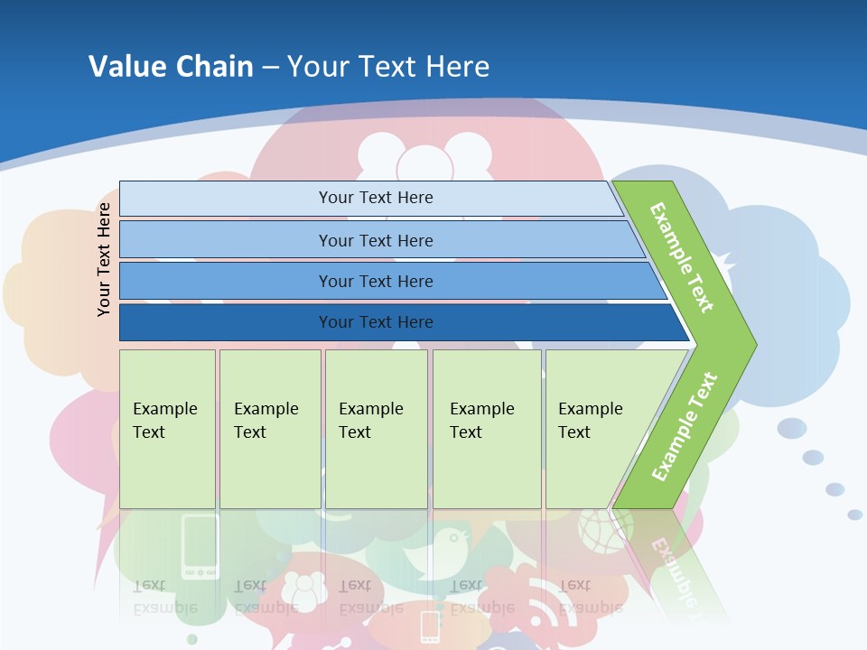 Internet Person Icon PowerPoint Template