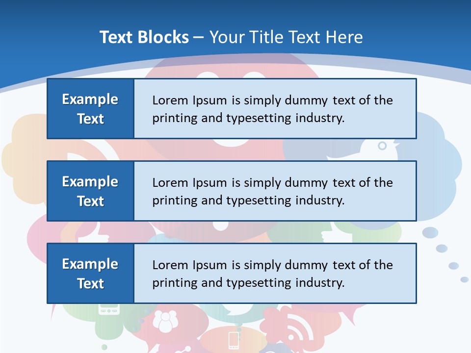 Internet Person Icon PowerPoint Template
