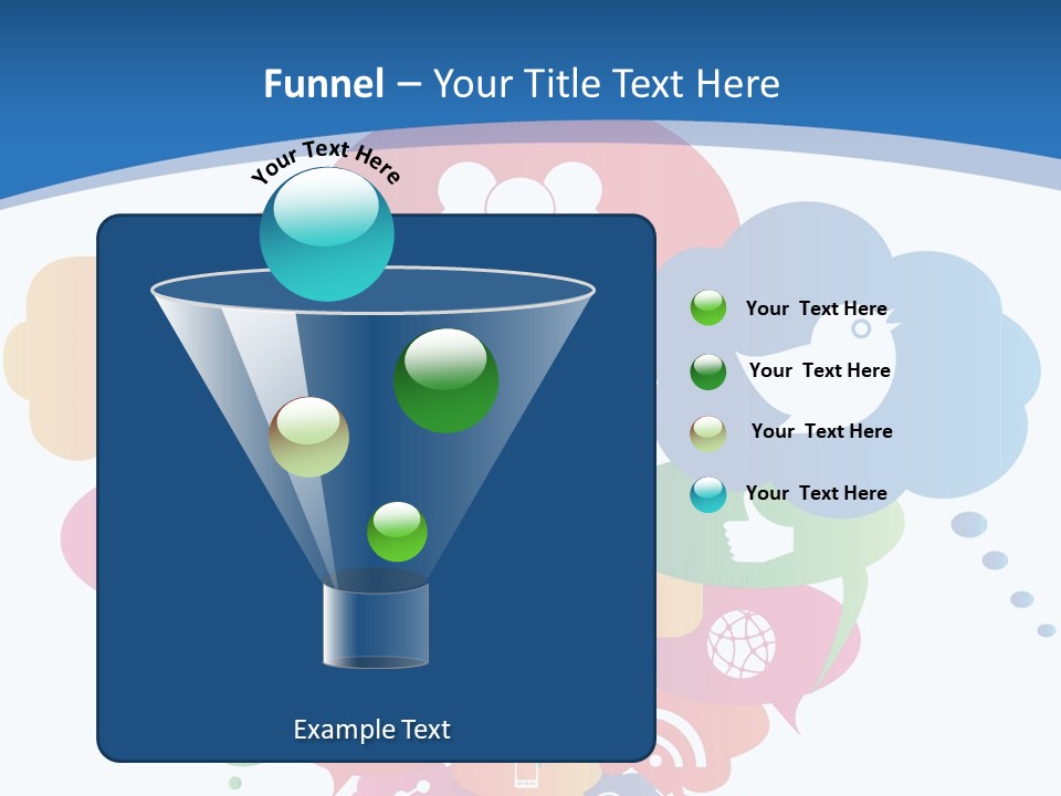 Internet Person Icon PowerPoint Template