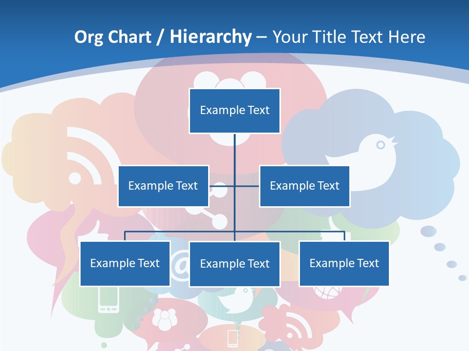 Internet Person Icon PowerPoint Template