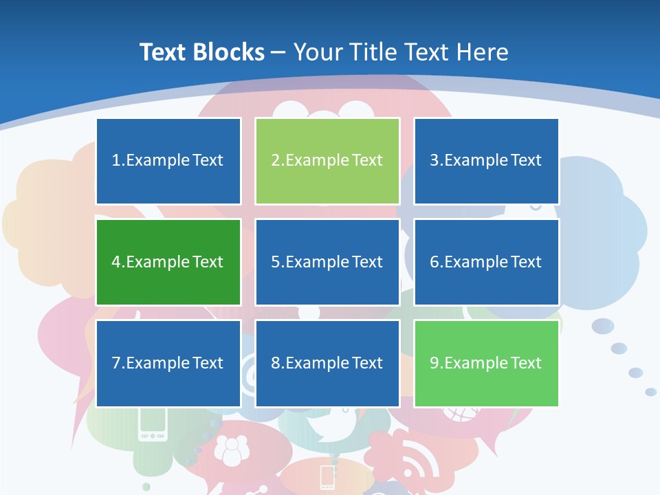 Internet Person Icon PowerPoint Template