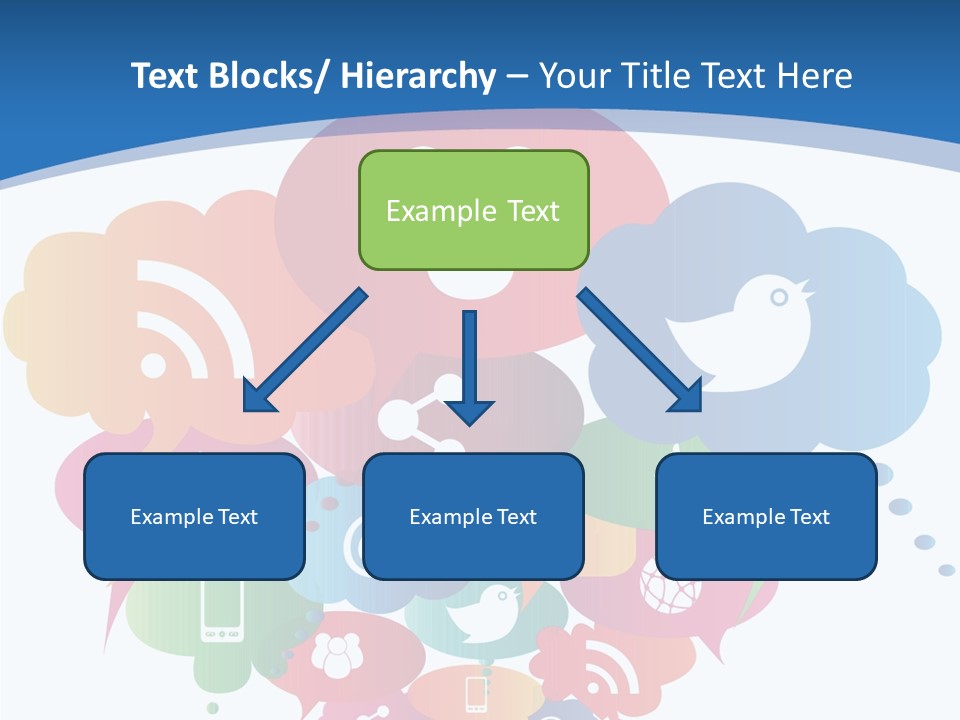 Internet Person Icon PowerPoint Template