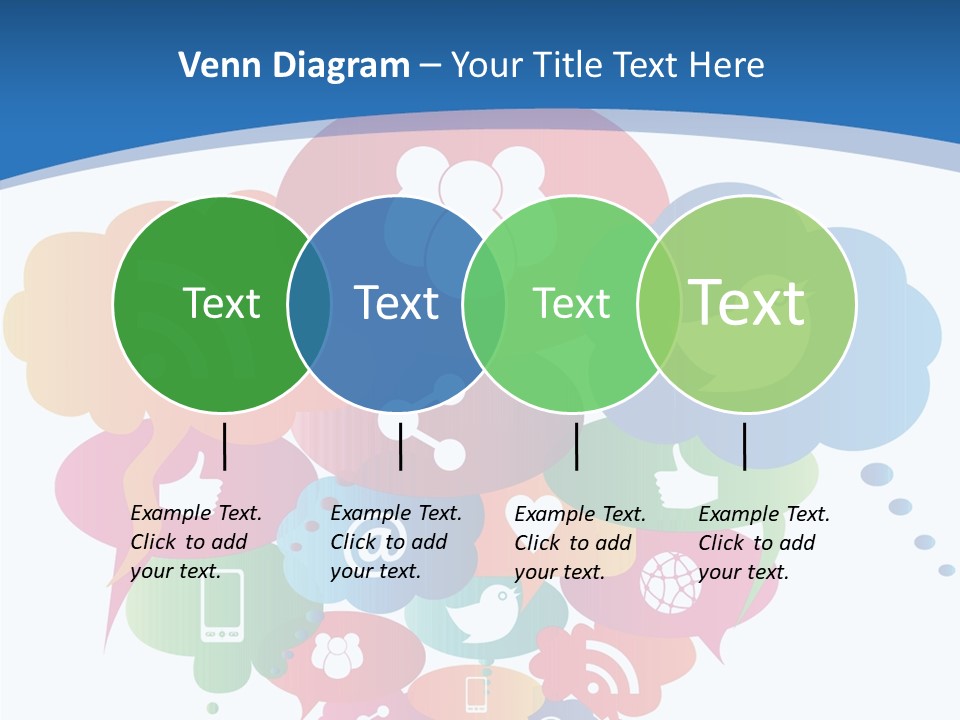 Internet Person Icon PowerPoint Template