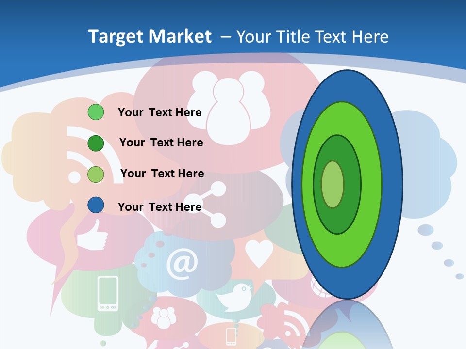 Internet Person Icon PowerPoint Template