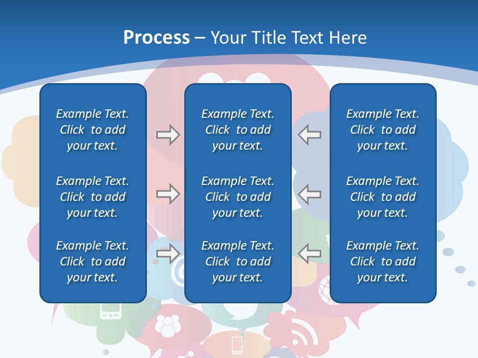 Internet Person Icon PowerPoint Template