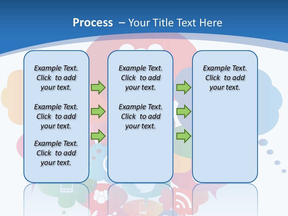 Internet Person Icon PowerPoint Template